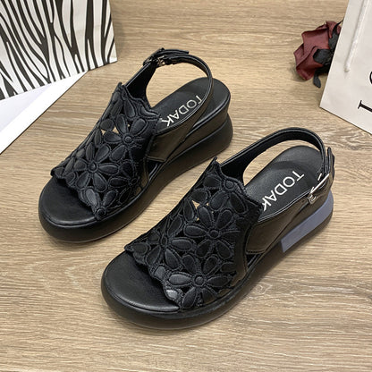 🔥👠【Letná móda】【35-40】Retro sandále s mäkkou podrážkou 3702250