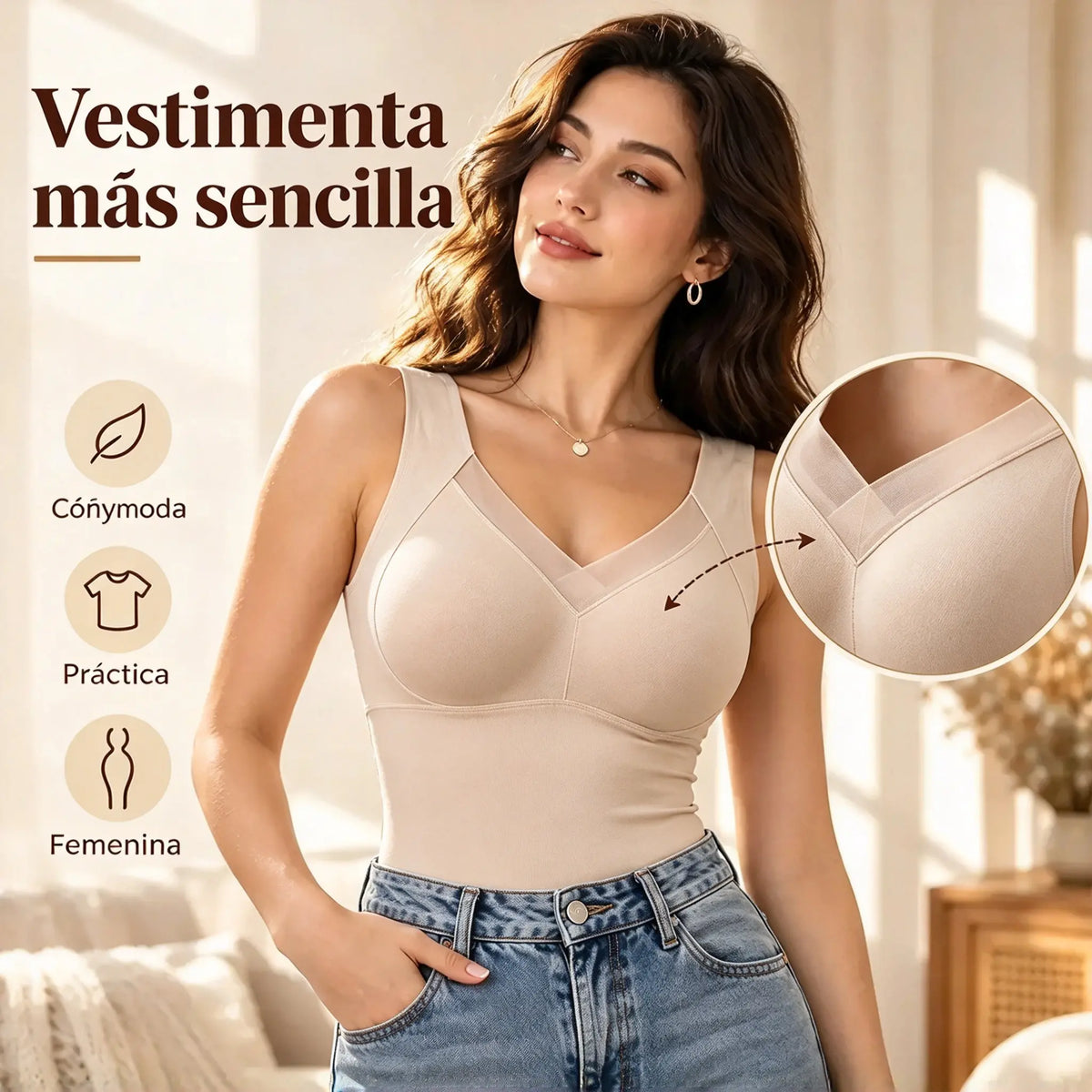 ♥☃【Paquete de 2】Chaleco térmico afelpado para otoño/invierno 2026 — Chaleco autocalentable para mujer, a base de grafeno — ¡cómodo y que realza la figura!