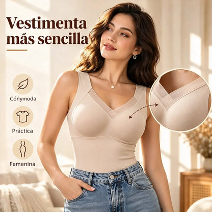 ♥☃【Paquete de 2】Chaleco térmico afelpado para otoño/invierno 2026 — Chaleco autocalentable para mujer, a base de grafeno — ¡cómodo y que realza la figura!