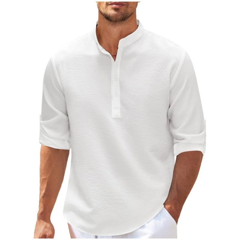 😍 Éxito en ventas 🔥 [M–3XL] Camisa transpirable para hombre — Cómoda y versátil
