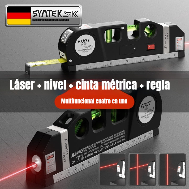 🧰Nivel láser multifuncional cuatro en uno