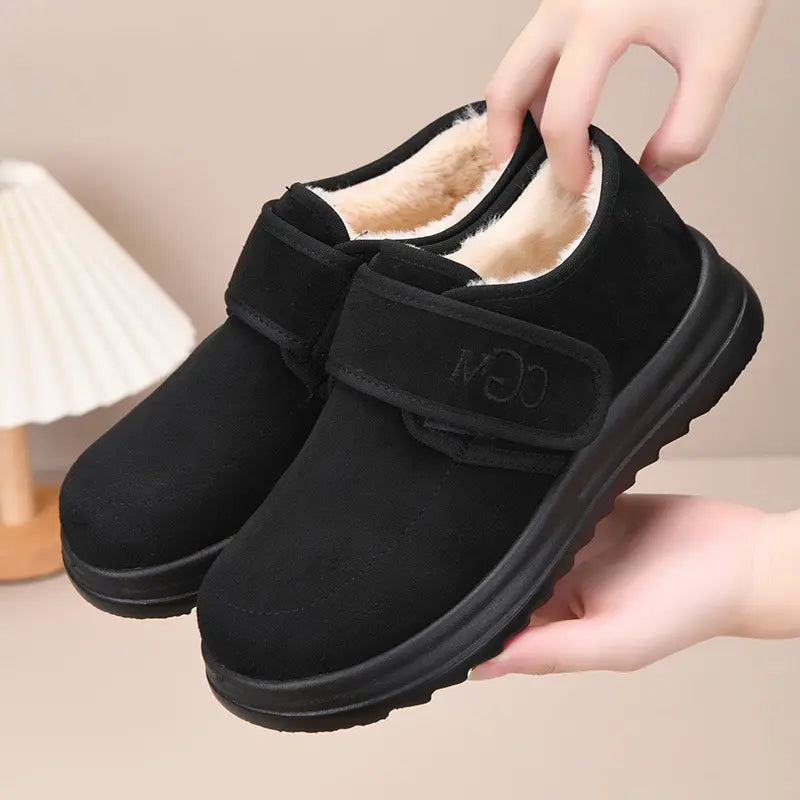 🔥【Tallas 36-41】Botines de invierno para mujer, elegantes y con suelas suaves aptas para la nieve.