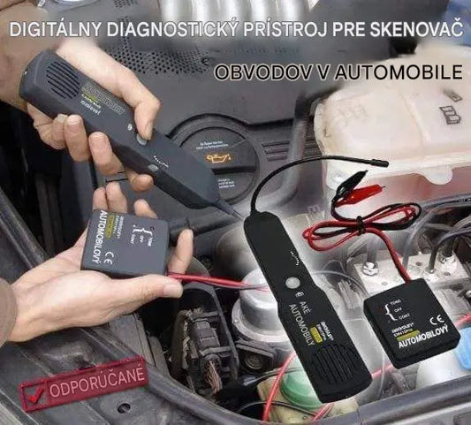 Digitálny diagnostický nástroj pre skenery automobilových elektrických obvodov
