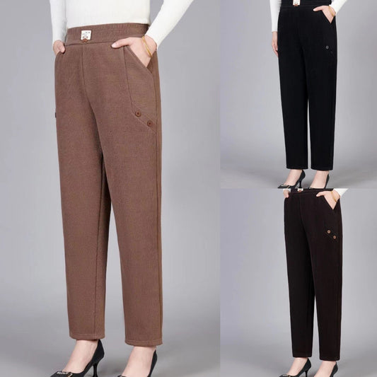 👖 👖【2XL-6XL】2024 Jesenná móda Ležérne tenké ležérne nohavice pre ženy  3762164