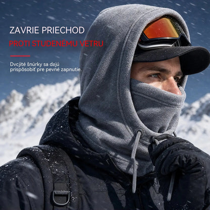 ❄️🧣 Zimná flísová termálna kukla | Hrubá vetruodolná kukla na lyžovanie, cyklistiku, motorku a outdoorové aktivity 🏍️🚴‍♂️