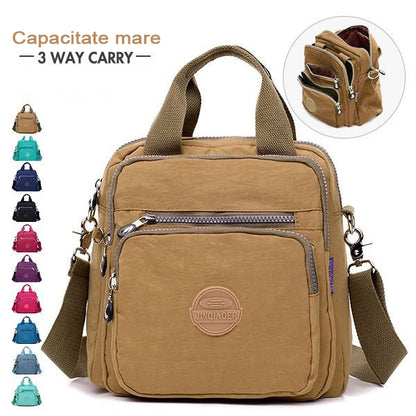 🎒Mochila femenina 2025 de gran capacidad y usos múltiples – ideal para trabajo y viajes, versátil y duradera