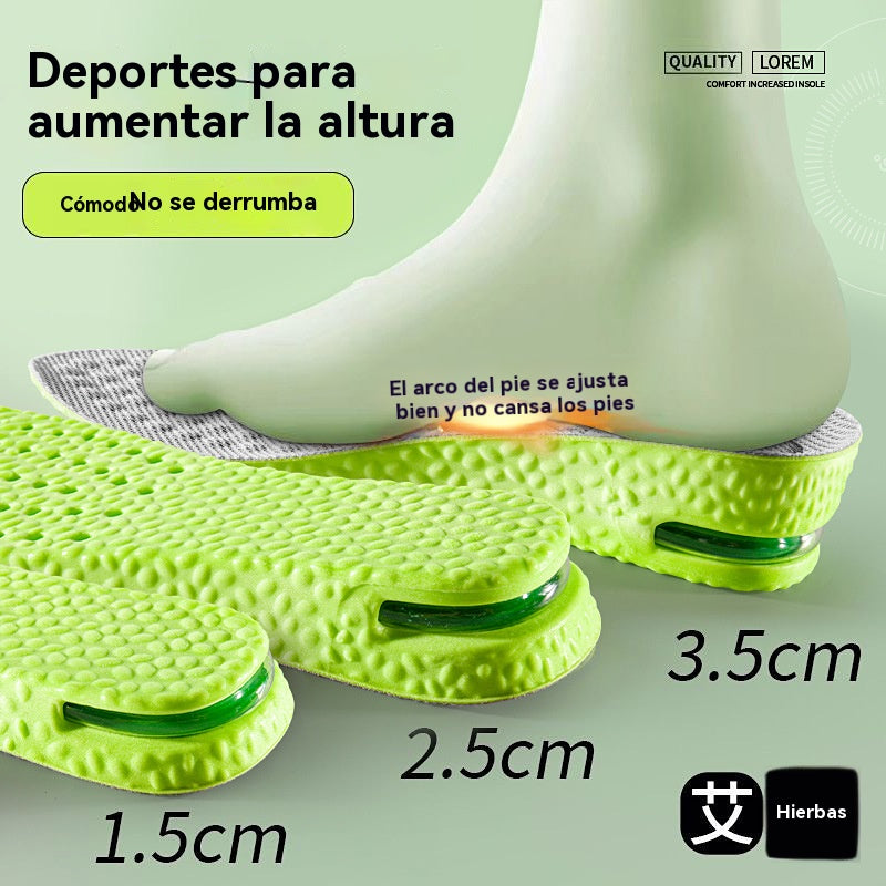 📢📢50% de descuento, ¡Compra 1 y llévate 1 gratis!! ! ⏰ La cómoda plantilla acolchada añade altura: ¡camina con facilidad y estilo! 👟