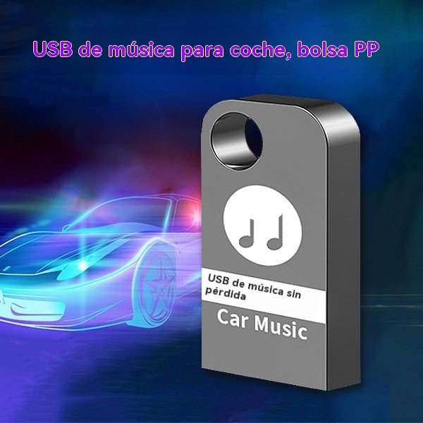 🚗🎵🎵【Unidad flash USB de música】contiene 3000 canciones, 200 MV y efectos de sonido 6D