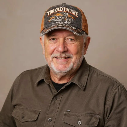 🏁💀Gorra de béisbol casual retro con impresión digital en 3D