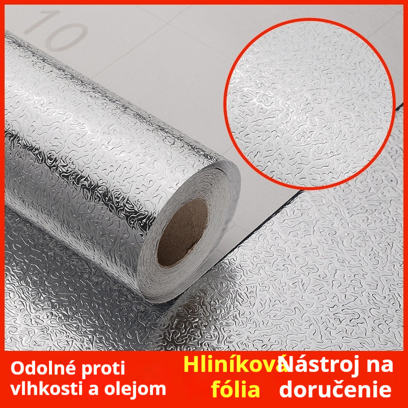 【Šířka 60 cm * Délka 3 m】💦Samolepící kuchyňská tapeta, voděodolné a voděodolné kuchyňské nálepky