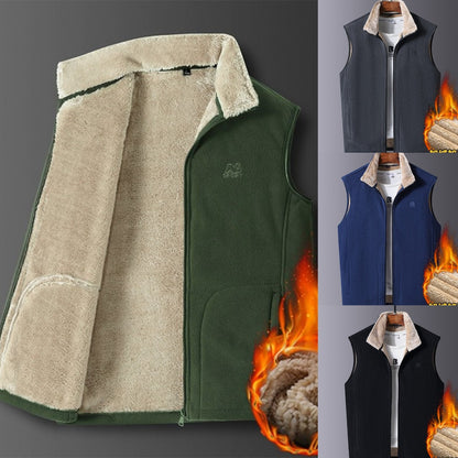 🔥【Časovo obmedzená ponuka】🔥【M-5XL】🌨️🧥2024 pánska jesenná a zimná klasická termo vesta 3837084