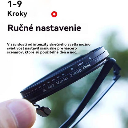 🔥😎Nové 9-úrovňové nastaviteľné slnečné okuliare, vhodné na vonkajšie použitie, rybolov, šoférovanie a s UV ochranou