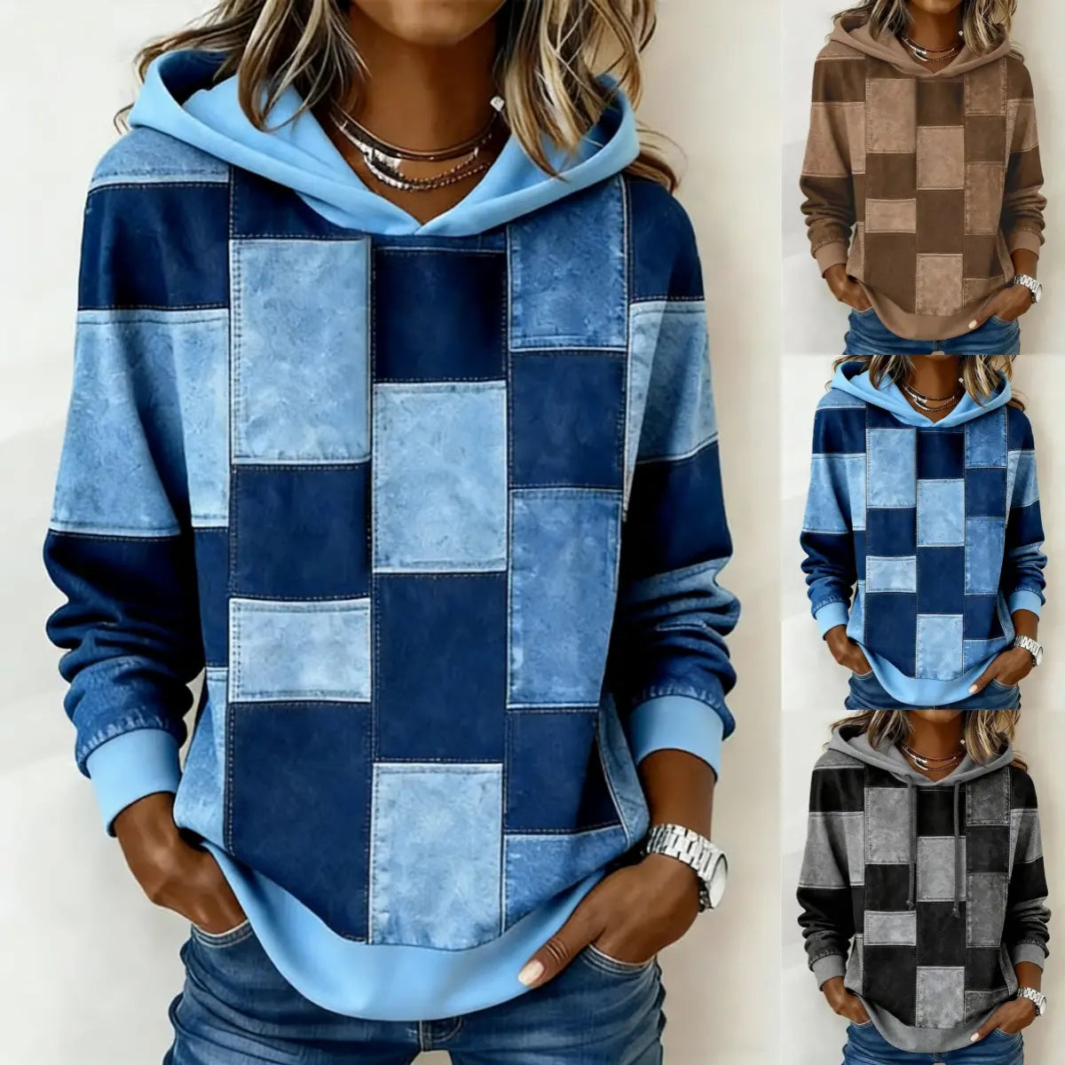 ❤️【S-5XL】Nueva sudadera con capucha de manga larga para mujer, colección otoño 2026.