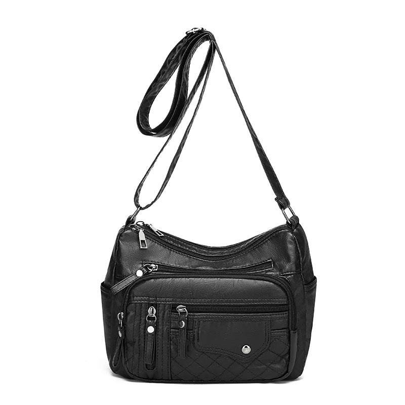 💥👜【Ofertă limitată în timp】👜2025 Geantă de umăr/crossbody din piele moale, capacitate mare, nouă