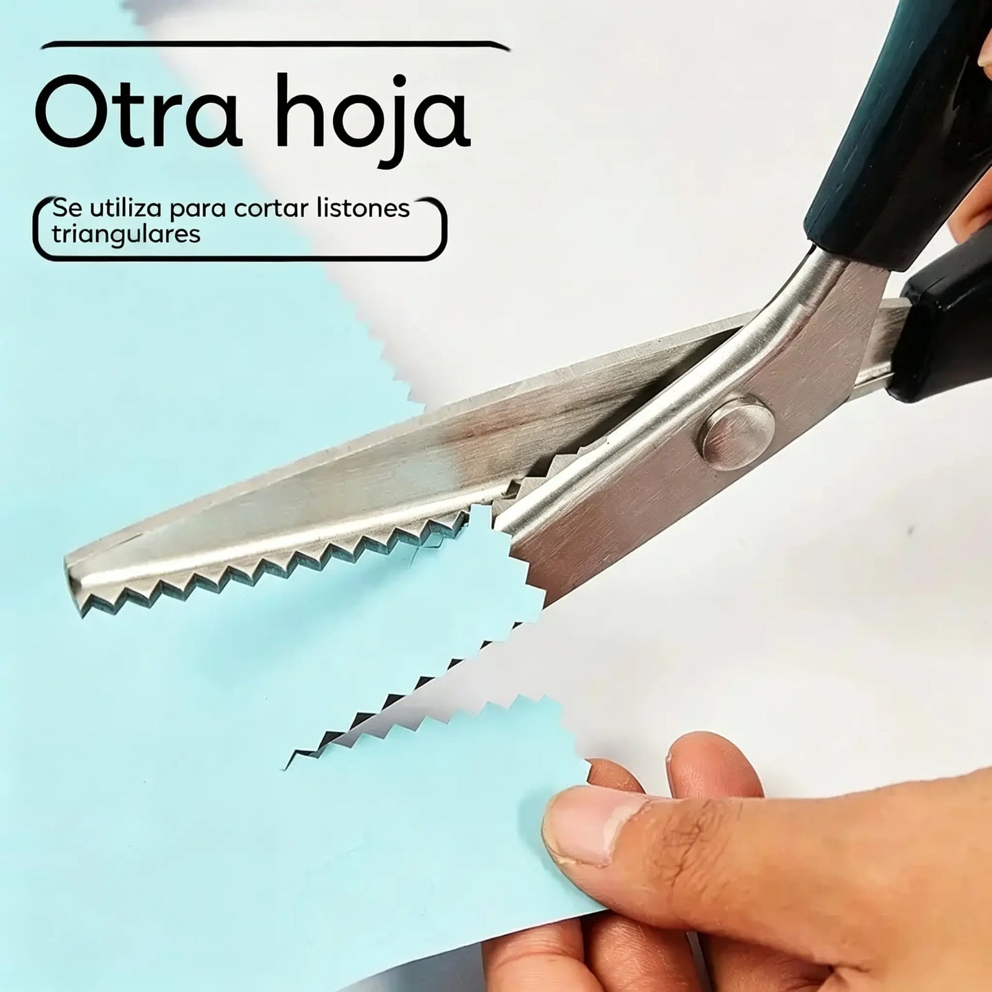 🔥Compra 1 y llévate 1 gratis✂️ Tijeras dentadas profesionales – Tijeras de tela afiladas y dentadas