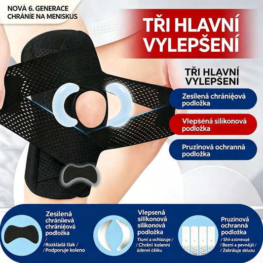 [Kupte 1, dostanete 1 zdarma] Unisex kolenní ortéza, vhodná pro sport i chůzi, vhodná pro každého.