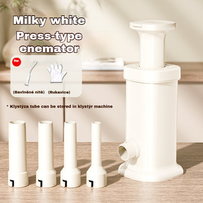 🌭 【Nový model 2025】Domácí ruční plnička klobás – snadná obsluha, šetří námahu, plnění za sekundu!