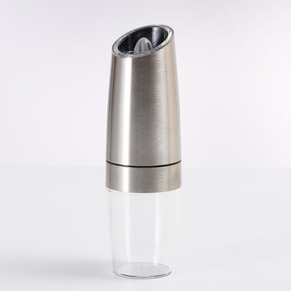 🔥【Acero inoxidable seleccionado】🔥🌲 Molinillo automático de sal y pimienta por inducción por gravedad