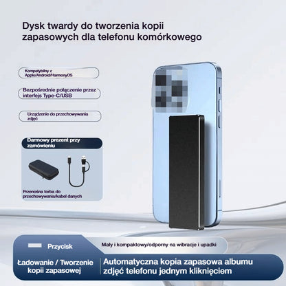 ⚡【8TB】 Szybki wielofunkcyjny dysk zewnętrzny USB 3.0 | Szybki transfer, szeroka kompatybilność, bezproblemowe przechowywanie 💻📦
