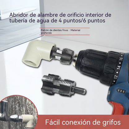 💧Herramienta universal para roscar aberturas de tuberías de agua PPR\PVC (internas y externas)⚙️