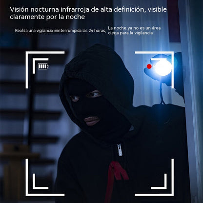 🔥✨ Cámara de alta definición con videovigilancia infrarroja, intercomunicador bidireccional y WiFi inalámbrico remoto para el hogar inteligente.