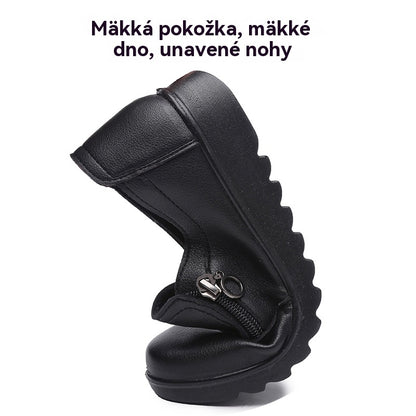 【50% zľava】✨👞Ultra pohodlné topánky z hovädzej kože s mäkkou, protišmykovou a oderuvzdornou podrážkou