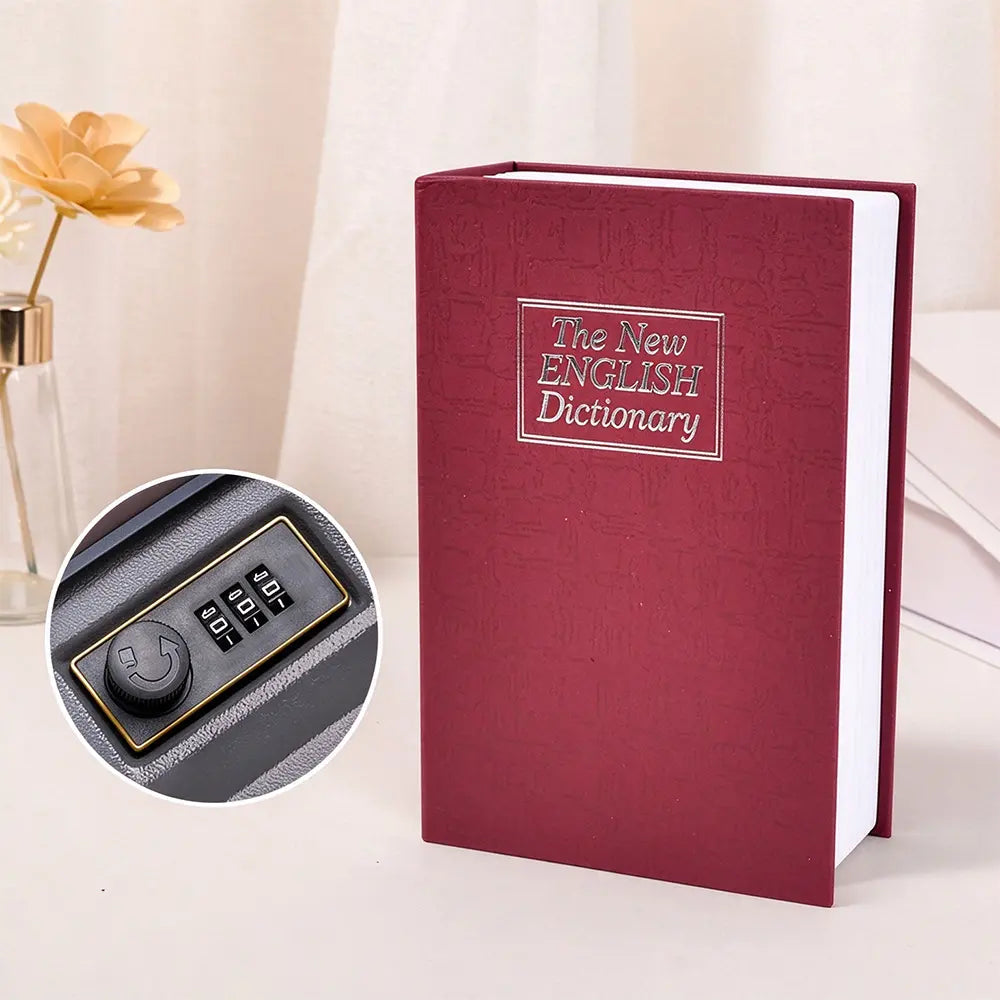 🔐📚 Caja fuerte oculta en forma de libro