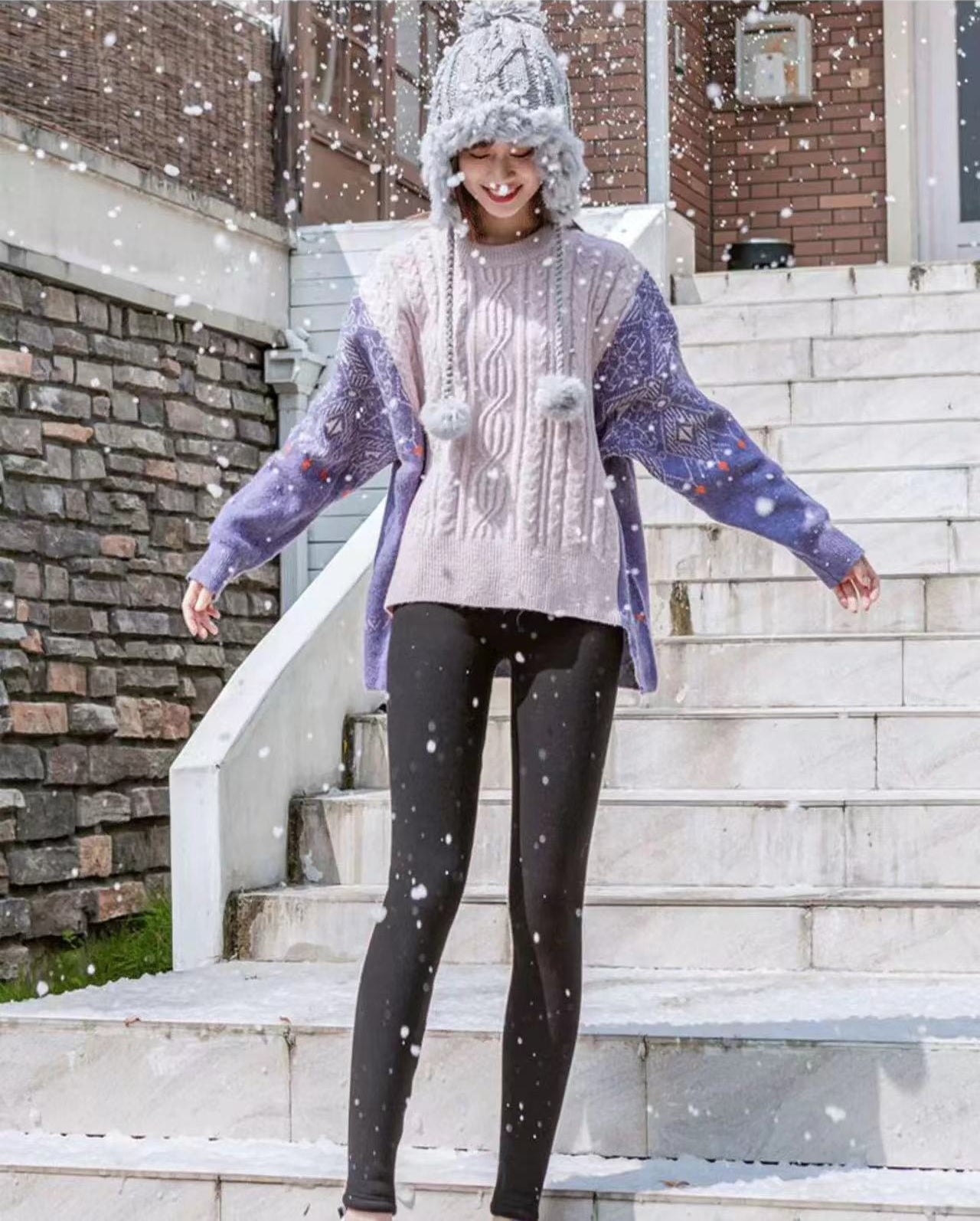 ✨⛄【Compra 1 y llévate 1 gratis🔥】【S-5XL】Leggings térmicos de lana para mujer — imprescindibles para otoño/invierno 2025