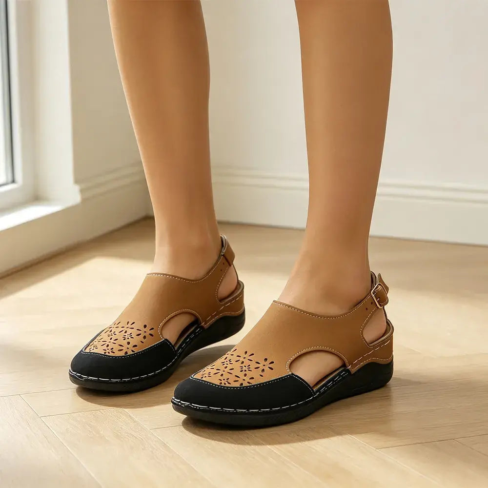 【36-43】👡 Sandalias de moda transpirables con perforaciones y suela suave