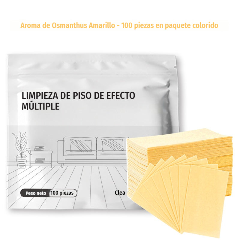 🧹【¡Compra 1 y recibe 1 GRATIS!】✨ 200 unidades de pastillas limpiadoras multiusos antibacterianas y desodorizantes | Aptas para madera dura, suelos laminados, azulejos y paredes de autocaravana
