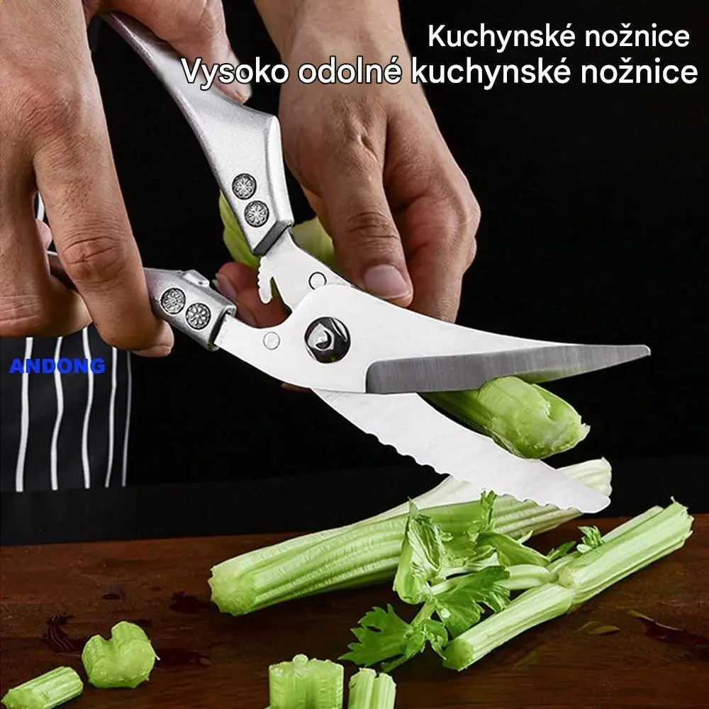 💥🔪Špeciálna ponuka! 50% zľava 🔥 Odolné multifunkčné kuchynské nožnice