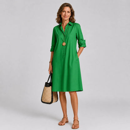 Naomi | Vestido midi cuidado y estiloso