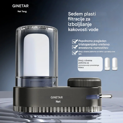 🚰💧Čistilec vode iz pipe (z adapterjem) - Enostavna namestitev, učinkovito odstranjuje klor in nečistoče ter vam omogoča, da uživate v čistejši pitni vodi🏠📦