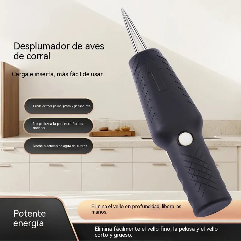 🐓🦆Desplumadora eléctrica portátil para pollos, patos, gansos y aves de corral