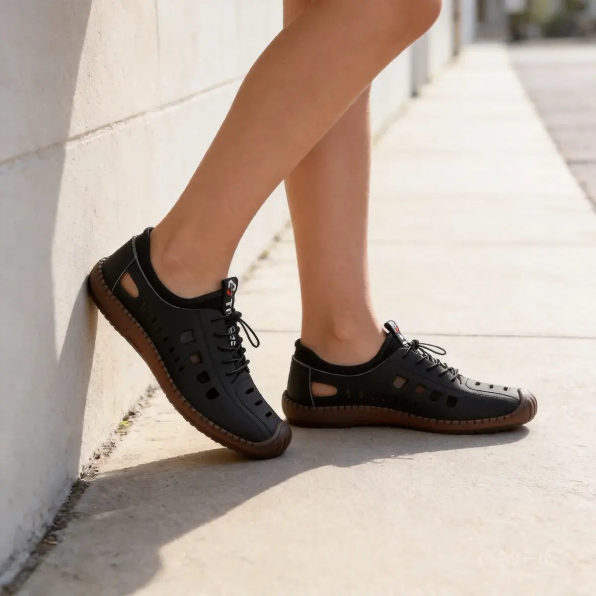🔥✨【Tallas 39-44】Sandalias de hombre de cuero genuino hechas a mano con diseño calado