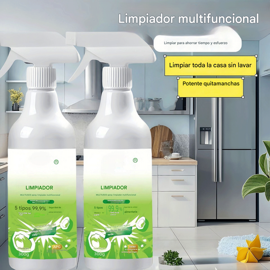 🔥Promoción 2025 50% de descuento🔥 Spray limpiador universal sin enjuague