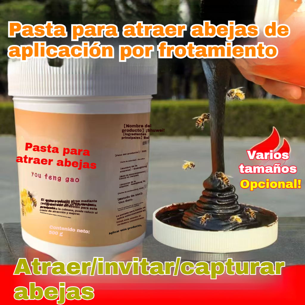 【¡Oferta por tiempo limitado!】🐝 Ungüento atrayente para abejas: ¡fórmula natural, rápida efectividad! ¡La solución rápida para atraer enjambres a la colmena!
