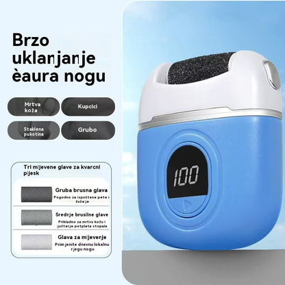 🦶🛁✨🔥Novi električni valjak za pedikuru, uklanja mrtvu kožu s peta, električni valjak za pedikuru, pogodan za sve vrste njege stopala.