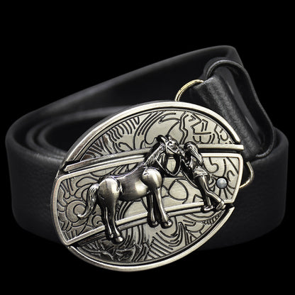 🆒🎁【Kúp 1 a získaj 1 zadarmo】👍Pánski opasok s reliéfnym vzorom a vstavaným nožom