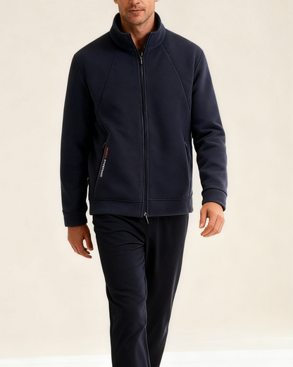 🔥 50% sleva 🔥【[M-5XL] Pánská silná fleecová bunda, dostupná ve velkých velikostech, teplá a pohodlná na podzim a zimu.