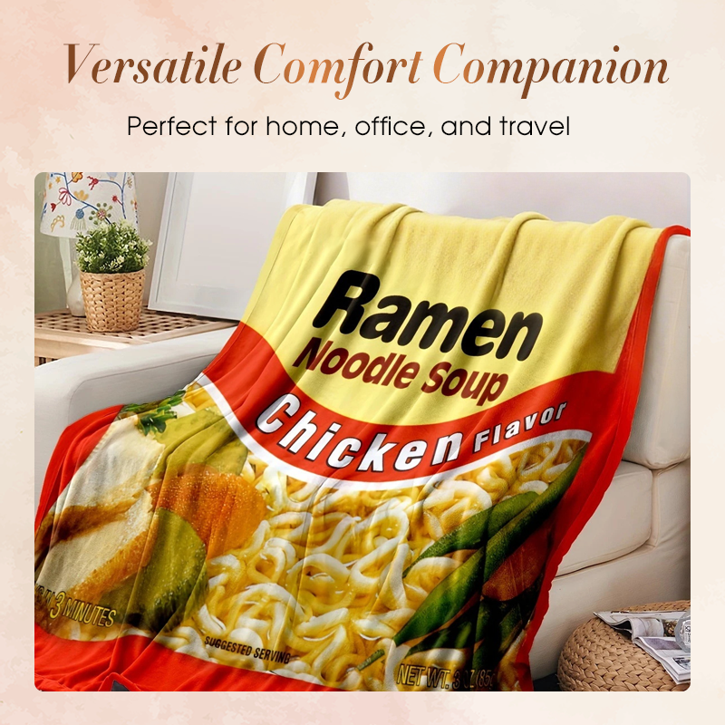 🔥 Nový model 2026 flanelová kostkovaná deka s uměleckým potiskem 70 × 100 cm