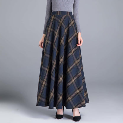 👗💖【Promoción】🔥【Tallas M-3XL】Falda de lana gruesa para otoño e invierno