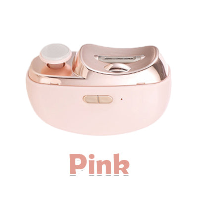 💅✨Cortaúñas eléctrico de alta calidad, adecuado para personas mayores y niños, corte automático con función de limado de uñas.