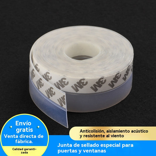 【Compra 1 y recibe 1 gratis】🚪 Tira de sellado inferior de puerta de PVC – Antipolvo y anticorriente de aire