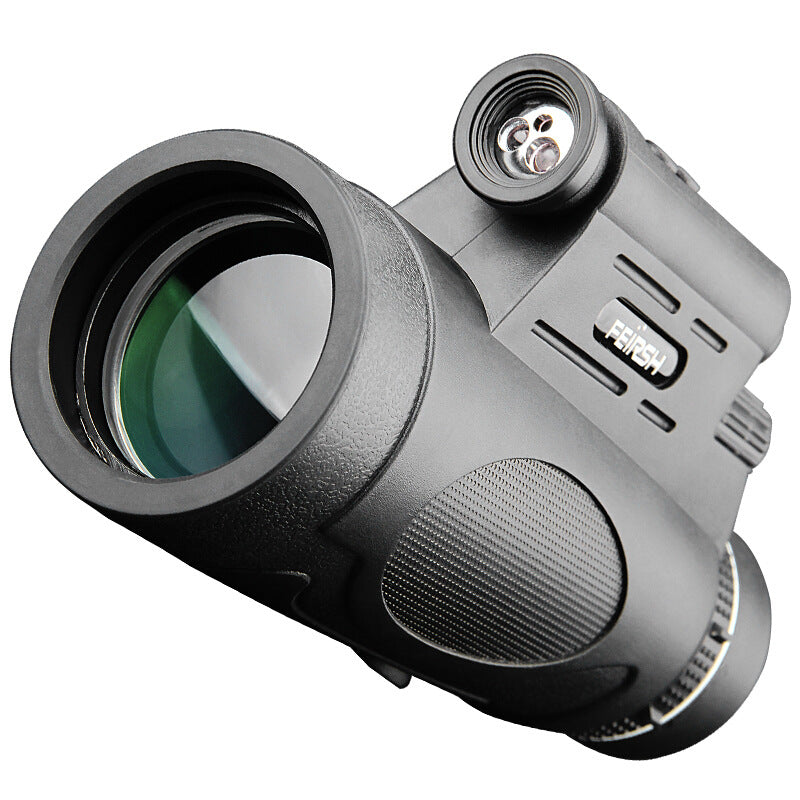 👀Telescopio monocular 12x50, totalmente óptico, de alta definición, con luz