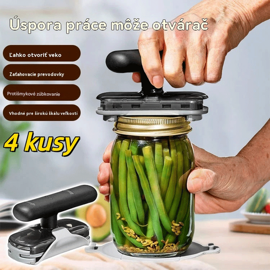 🔥【Limitovaná zľava 50 %】🌟Otvárač na konzervy šetriaci prácu