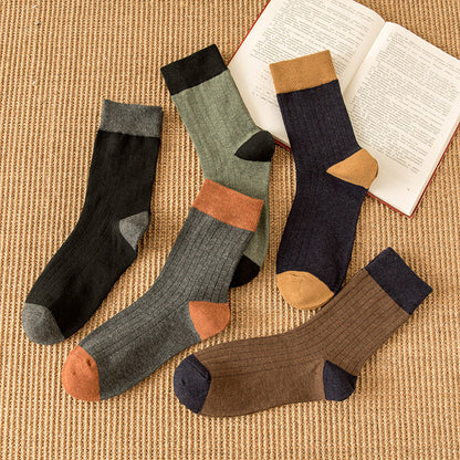 🧦🧦【Kúpte 10 kusov a získajte 10 kusov zadarmo】Pánske teplé dezodoračné ponožky absorbujúce pot