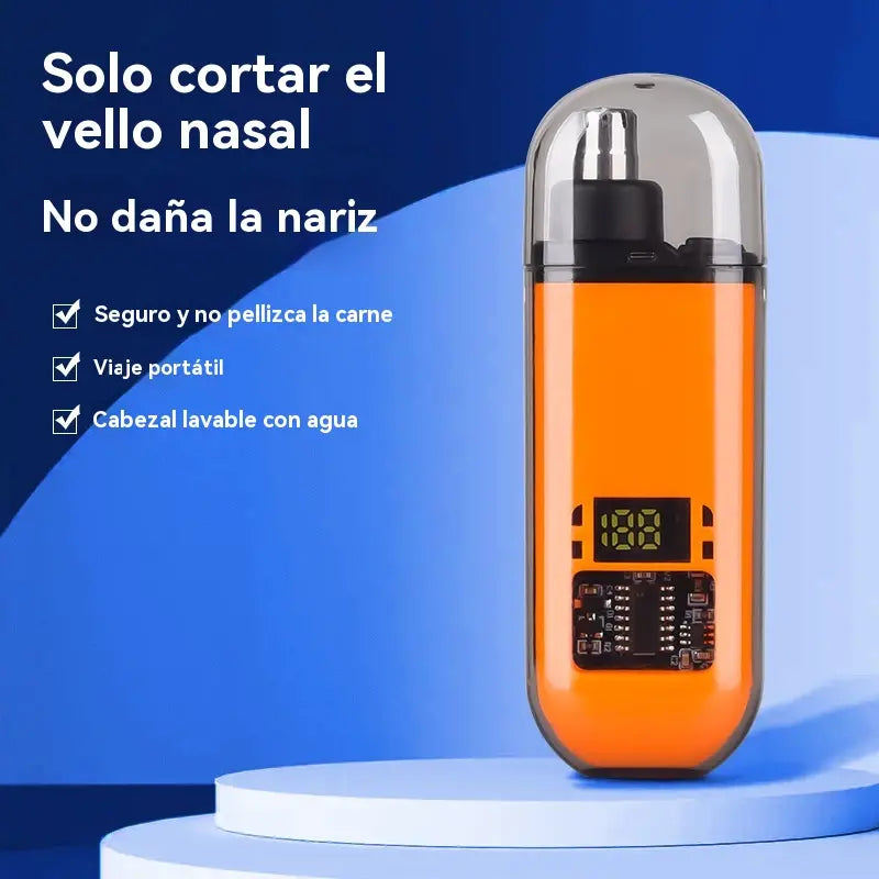 🔥【50% de descuento por tiempo limitado】🏆🔥Cortapelos de nariz portátil (Indoloro y preciso)