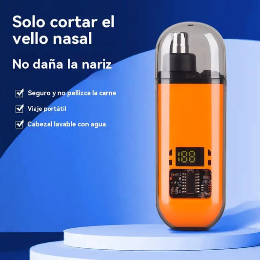🔥【50% de descuento por tiempo limitado】🏆🔥Cortapelos de nariz portátil (Indoloro y preciso)