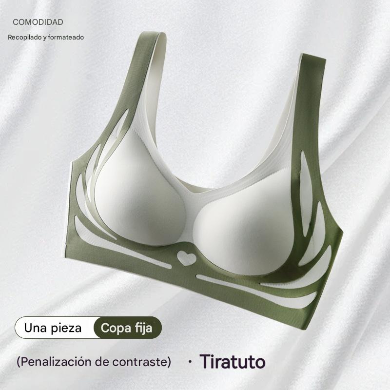 😍【Paquete de 4】Sujetador inalámbrico de una pieza para mujer❤️【40-85KG】